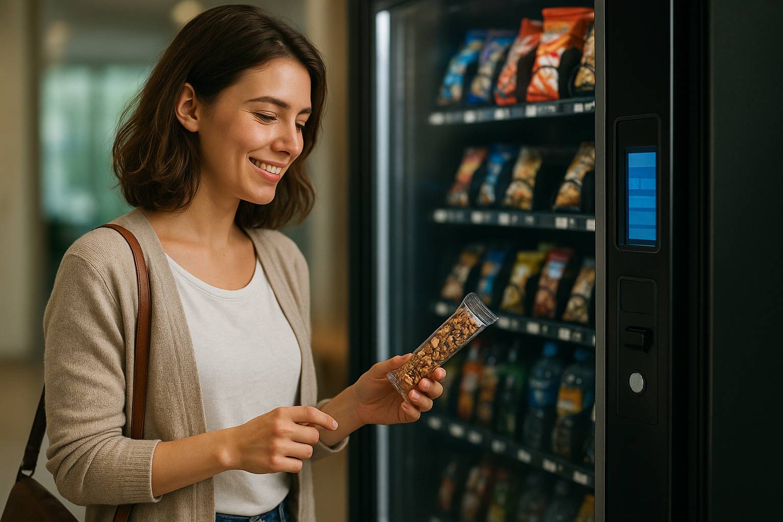 Distributeurs automatiques connectés : astuces pour une alimentation sereine et équilibrée